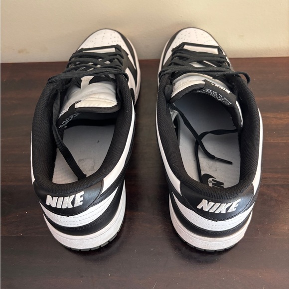 Mens Nike Panda Dunks Black/White - Picture 3 of 5